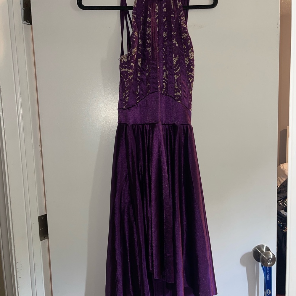 Tenth House Purple Dress with Lace Details Dance Costume
